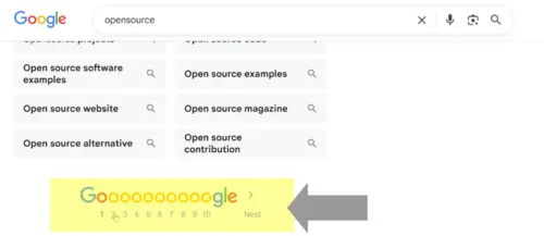 google-classic-pagination