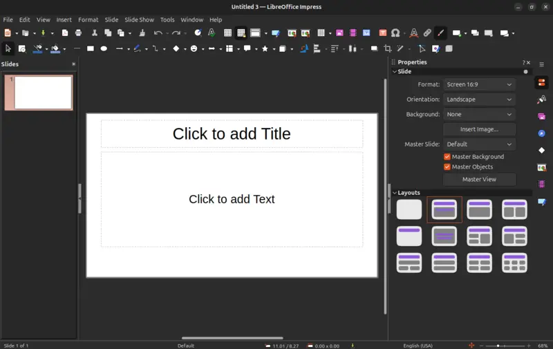LibreOffice Impress