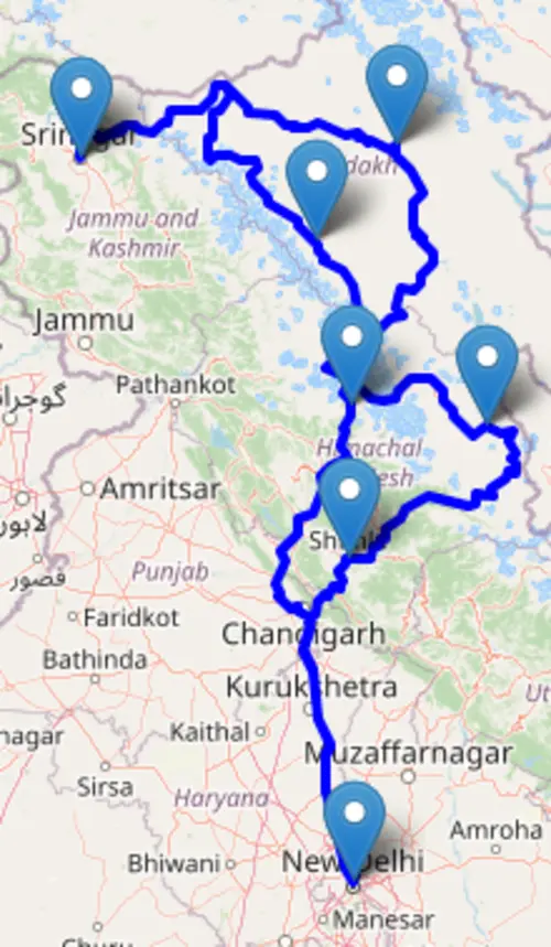 Optimal route on Openstreetmap
